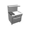 Southbend Ultimate 36in Gas Star Burner Range & Convection Oven - 4363A-2TL 