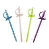 Spill-Stop Sword Picks Plastic Toothpicks Assorted Colors Set of 10000 - 400-00 