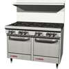 Southbend 48in S-Series Range with 8 Burners & 2 Space Saver Ovens - S48EE 