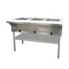 Adcraft Three Well 2250W Steam Table With Cutting Board - ST-120/3 