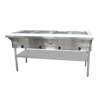 Adcraft ST-240/4 Four Well 3000W Steam Table With Cutting Board 