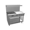 Southbend 48in S-Series Range with Standard Oven & 24in Man. Griddle - S48DC-2G 
