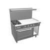 Southbend 48in S-Series Range with Standard Oven & 36in Man. Griddle - S48DC-3G 