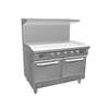 Southbend 48in S-Series Range with Space Saver Ovens & 48in Man. Griddle - S48EE-4G 