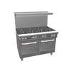 Southbend 48in Ultimate Series Range with 8 Burners & 2 Space Saver Ovens - 4481EE 