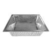 GSW USA 10in x 10in x 3in Stainless Steel Floor Drain Sink Basket - FS-BS 