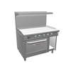 Southbend 48in Ultimate Range with 48in Therm. Griddle & Standard Oven - 448DC-4T 