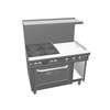 Southbend 48in Ultimate Range - Wavy Grates, 24in Thm Griddle & Std Oven - 4482DC-2T* 