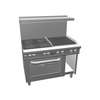 Southbend 48in Ultimate Range - Wavy Grates, 24in Charbroiler & Std Oven - 4482DC-2C* 