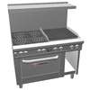Southbend 48in Ultimate Range - Wavy Grates, 24in Charbroiler & Cnv Oven - 4482AC-2C* 