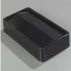 Carlisle 34202403 Trimline Black Swing-Top Garbage Can Lid 