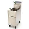 Frymaster Dean 50lb Nat Gas Deep Fryer with 6in Legs 120,000BTU - SR52G-NAT 