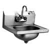 Eagle Group Stainless Steel Wall Mount Hand Sink with Faucet - HSA-10-F-1X 