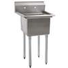 Eagle Group BPS-1818-1-FE BlendPort 18x18 (1) Compartment Stainless Steel Sink 