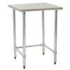 Eagle Group Spec Master Work Table 24in x 24in with Stainless Steel Top - T2424STE-BS 