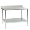 Eagle Group Budget Series WorkTable with Stainless Steel Top, 60in x 30in - T3060B-BS 