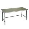 Eagle Group T3060STEB Deluxe Work Table 60in x 30in Stainless Steel Work Top 