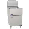 Pitco 65C+S-LP Stainless Steel 65-80lb Liquid Propane Gas Fryer - 150k BTU 