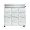 Traulsen G32003 76.5in Reach-In Three-Section Self-Contained Freezer 