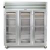 Traulsen G32013 76.5in Dealer's Choice Reach-In Three-Section Refrigerator 