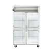 Traulsen G21001 52in Dealer's Choice Reach-In Two-Section Refrigerator 