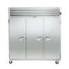 Traulsen G31011 76in Dealer's Choice Reach-In Three-Section Storage Freezer 