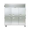 Traulsen G31300 76in Dealer's Choice Reach-In Three-Section Storage Freezer 