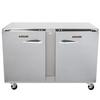 Traulsen ULT48-RR 48in Dealers Choice Reach-In Two-Section Undercounter Freezer 