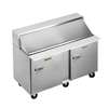 Traulsen UPT6012-RR 60in Dealers Choice Two-Section Sandwich Prep Table 