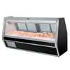 Howard McCray 148.5in Refrigerated Fish/Poultry Display Case Black Exterior - SC-CFS40E-12-BE 