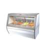 Howard McCray 50in Hot Food Deli Display Case 3 Heated Wells Black Exterior - CHS35-4-BE 
