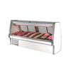 Howard McCray 52.5in Refrigerated Red Meat Display Case Double Duty White - SC-CMS34E-4 