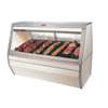Howard McCray 143in Refrigerated Red Meat Display Case Double Duty White - SC-CMS35-12 