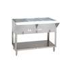 Advance Tabco 47in (3) Well Hot Food Table with SS Top Natural Gas - HF-3G-NAT 