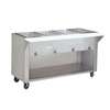 Advance Tabco 62in Electric 4 Wells Hot Food Table with stainless steel Cabinet Base 240v - HF-4E-240-BS 