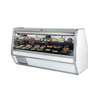Howard McCray 52.5in Refrigerated Deli Display Case Straight Glass White - SC-CDS40E-4-LED 