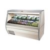 Howard McCray 95in Refrigerated Deli Meat & Cheese White Display Case - SC-CDS35-8-LED 