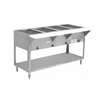 Advance Tabco 62in (4) Well Hot Food Table with SS Top Natural Gas - HF-4G-NAT 