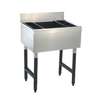 Advance Tabco 23in Underbar Ice Bin Cocktail Station 7-Circuit Cold Plate - SLI-12-24-7-X 
