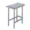 Advance Tabco 12in x 24in stainless steel Equipment Filler Table 16 Gauge with 1.5in Riser - TFMS-122 