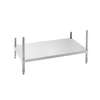 Advance Tabco UG-24-84 24in X 84in Work Table Undershelf Galvanized Finished 