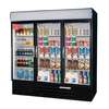 beverage-air 72cuft MarketMax Reach-In Freezer Merchandiser LED - MMF72HC-5-*-LED 