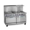 Imperial 60in Electric Range with 6 Round Elements, 24in Griddle - IR-6-G24T-E 
