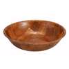 Winco 18in Salad Bowl Round Woven Wood - WWB-18 