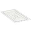Cambro Camwear 1/3 Size Notched Food Pan Cover With Handle - 30CWCHN135 