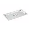 Winco stainless steel Solid Steam Table Pan Cover 1/3 Size - SPSCT 