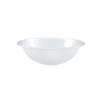 Winco 12in Salad Bowl Round Plastic White NSF - PBB-12 