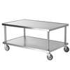Vollrath 48in Heavy Duty Mobile Equipment Stand with 600lb Capacity - 4087948 