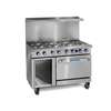Imperial 48in Electric Range with 24in Thermostatic Griddle - IR-4-G24T-E 