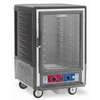 Metro 1/2 Mobile Holding/Proofing Cabinet Lip Load with Clear Door - C535-CFC-L-GY 